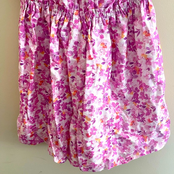 NWOT Sleeveless Linen Blend Floral Print Romper - Picture 6 of 8